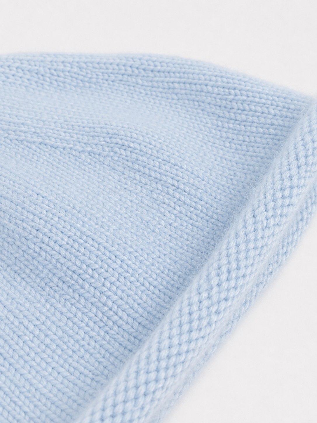 Product still, knit detail