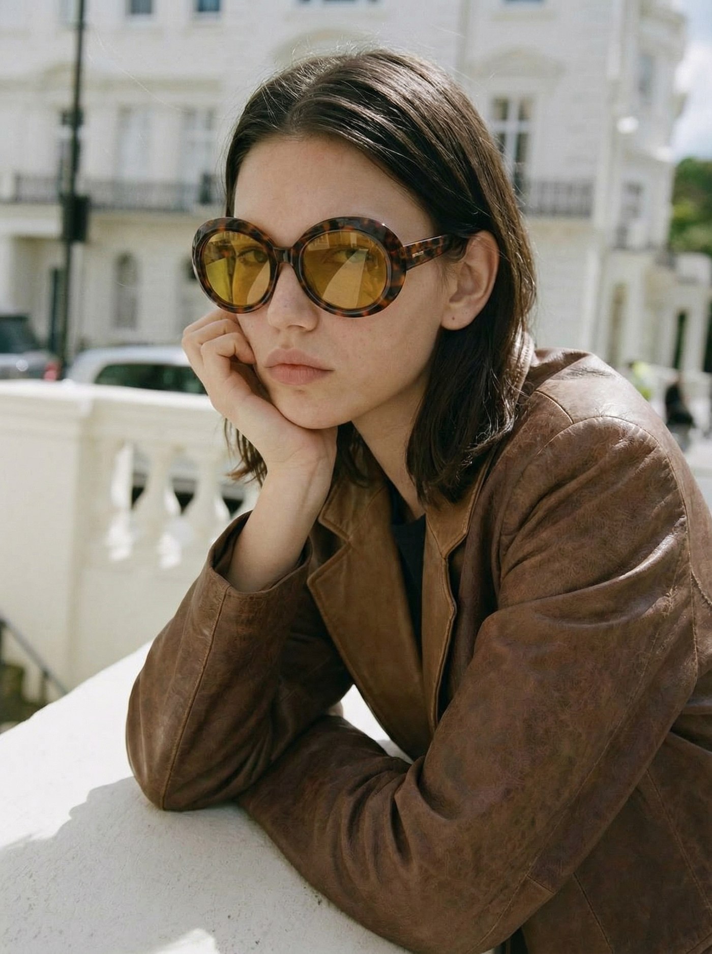 Campaign frame, eyewear